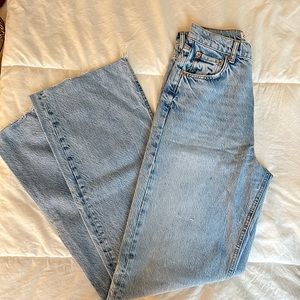 Zara jeans wide leg